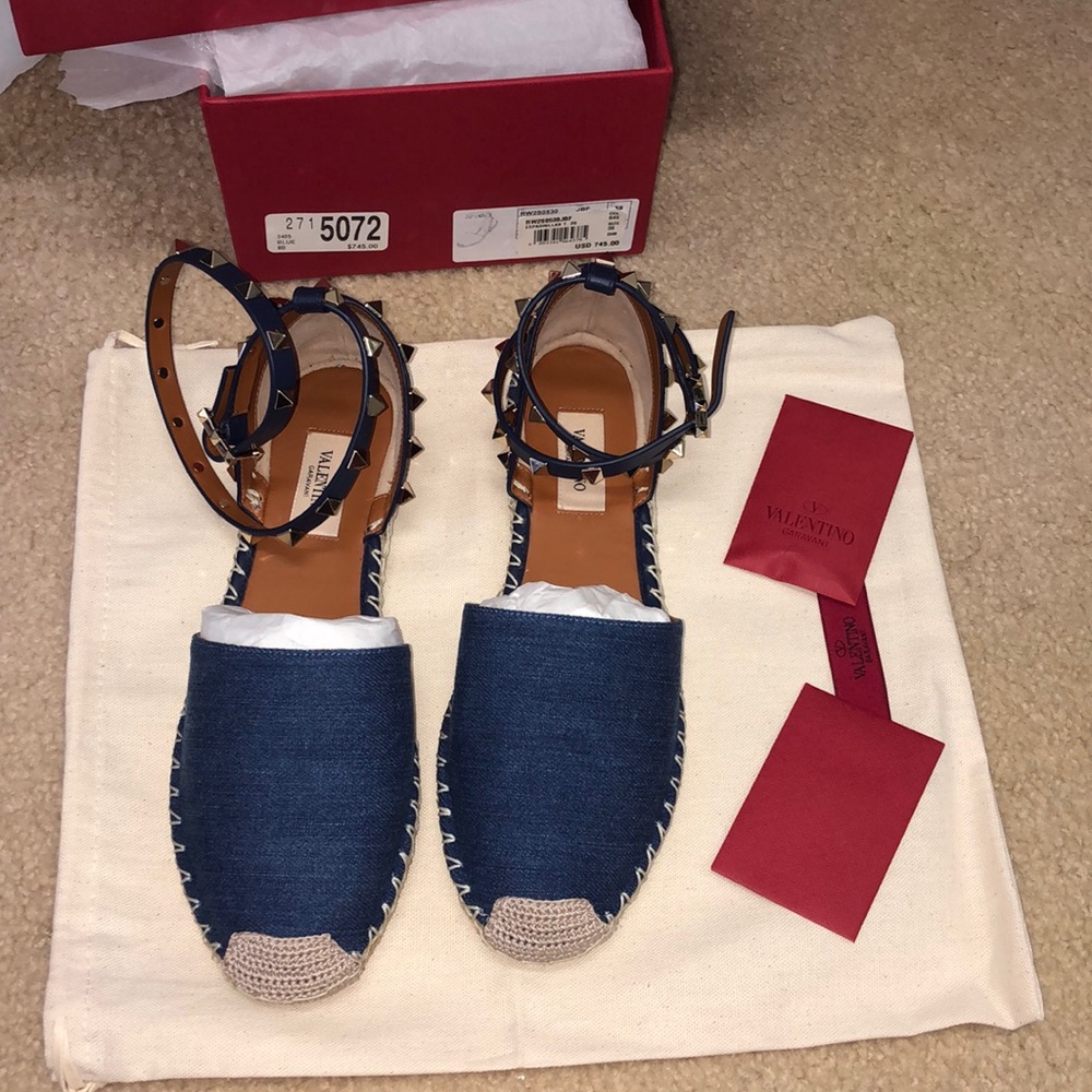 🌸Host pick🌸 Valentino garavani Espadrille sandal - Picture 1 of 8
